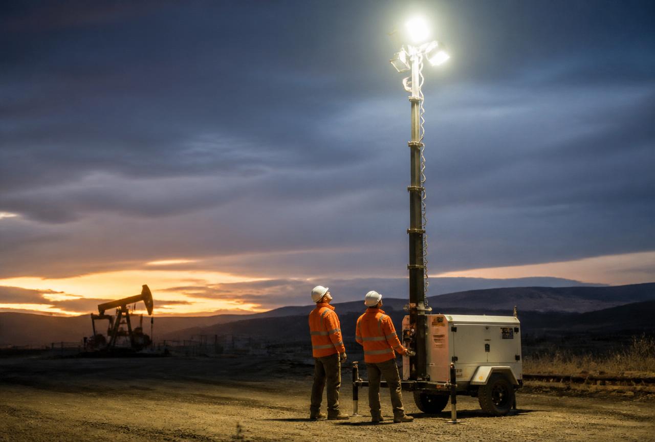 Ampliamos la flota de torres de iluminación LED
